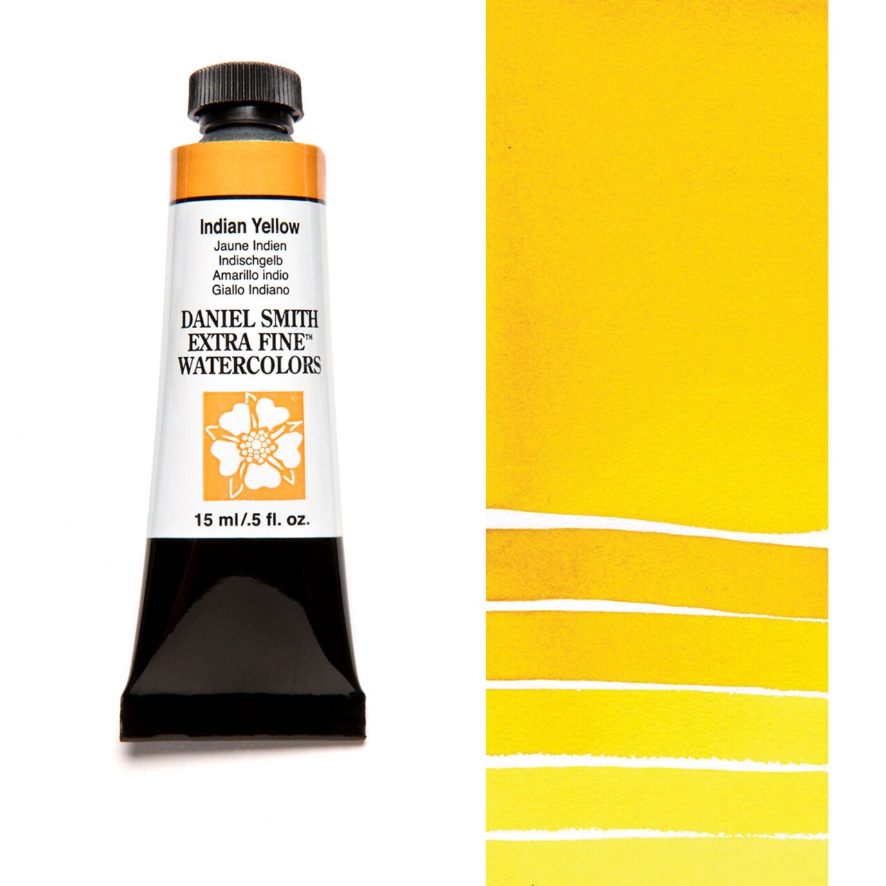 Daniel Smith Extra Fine Watercolors - Indian Yellow, 5 ml Tube
